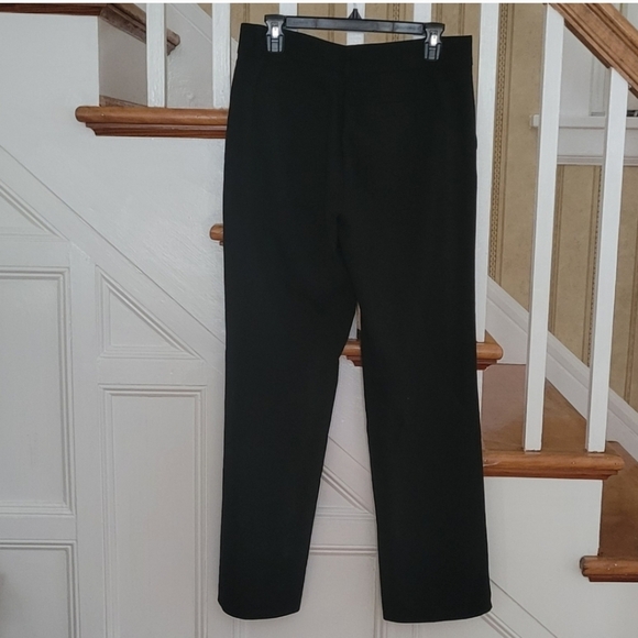 BRIGGS Classic Black Flare Pants Womans Size 8 - Picture 3 of 6